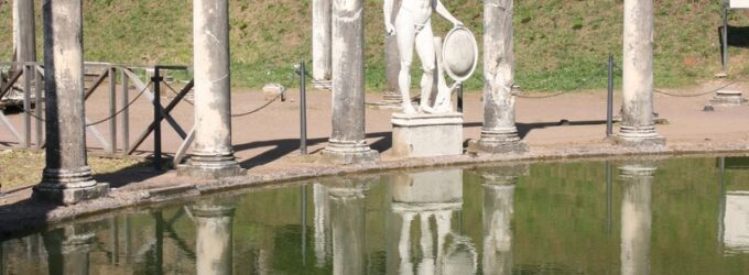 Canope, statue de Mars, Villa d'Hadrien à Tivoli