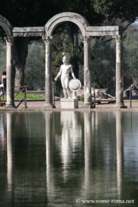 Canopus, statue of Mars, Hadrian’s Villa in Tivoli