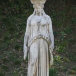 Canope, cariatide, Villa d'Hadrien à Tivoli