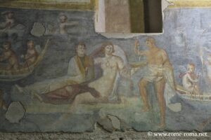 Fresques des maisons romaines du Caelius
