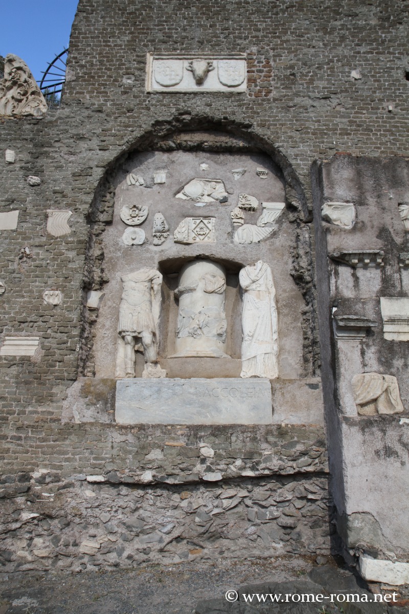 Castrum Caetani, Via Appia