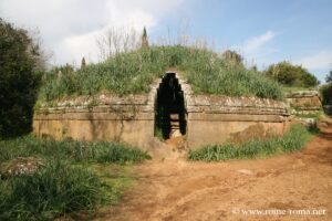 Tumulus, Etruscan necropolis of Banditaccia