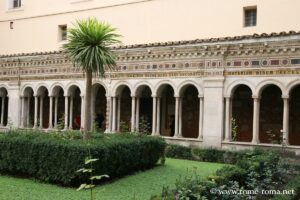 Cloister of the Basilica of St. Paul outside the walls, Rome
