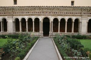 Cloister of the Basilica of St. Paul outside the walls, Rome