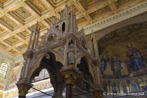 Apse and canopy, Saint-Paul outside the walls, Rome