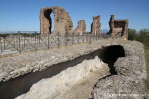 Citerne et Villa des Quintili à Rome