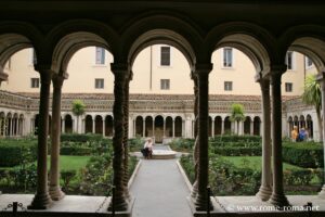 Cloister of the Basilica of St. Paul outside the walls, Rome