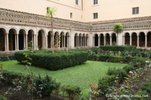 Cloister of the Basilica of St. Paul outside the walls, Rome