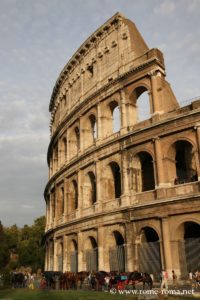 Exterior of the Colosseum