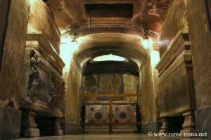 Crypt of Saint Praxedes in Rome