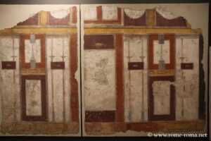 Mosaïques et fresques, Domus, complexe impérial près de Termini, Palais Massimo, Rome