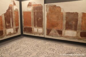 Mosaïques et fresques, Domus, complexe impérial près de Termini, Palais Massimo, Rome