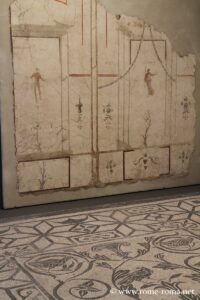 Mosaïques et fresques, Domus, complexe impérial près de Termini, Palais Massimo, Rome
