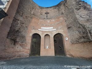 Façade de la basilique Sainte-Marie des Anges à Rome