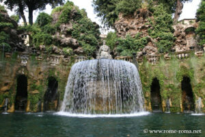 Fountain of the oval, Gardens of the Villa d'Este