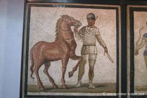 Mosaïques de la Villa di Baccano, Palais Massimo, Musée National Romain, Rome