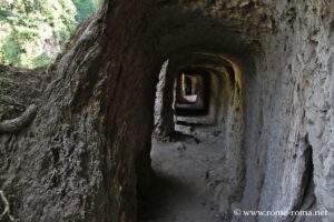 gallery Cunicolo Miollis, Villa Gregoriana, Tivoli