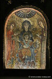Madone, Chapelle Saint Zénon, basilique Sainte Praxède à Rome