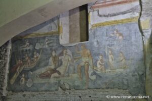 Fresques des maisons romaines du Caelius
