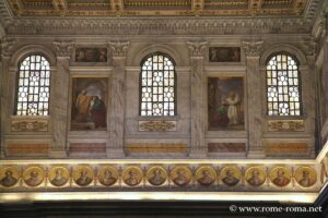 Medallions of the Popes, Saint Paul outside the Walls, Rome