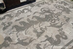 Mosaics of the Baths of Neptune in Ostia