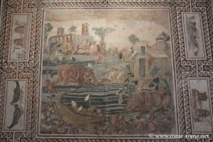 Mosaïques de villa romaine impériale, Palais Massimo, Rome