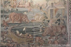 Mosaïques de villa romaine impériale, Palais Massimo, Rome