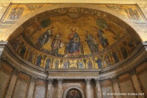 Apse mosaic, Basilica of Saint Paul outside the walls, Rome