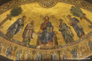 Apse mosaic, Basilica of Saint Paul outside the walls, Rome