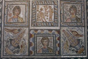 Mosaïques de villa romaine impériale, Palais Massimo, Rome
