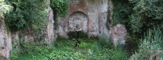 Nymphée de l'Egerie, Parc de la Caffarella, Rome