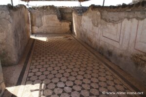 Pavement de la Villa des Quintili à Rome