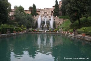 Garden fishmongers of the Villa d'Este