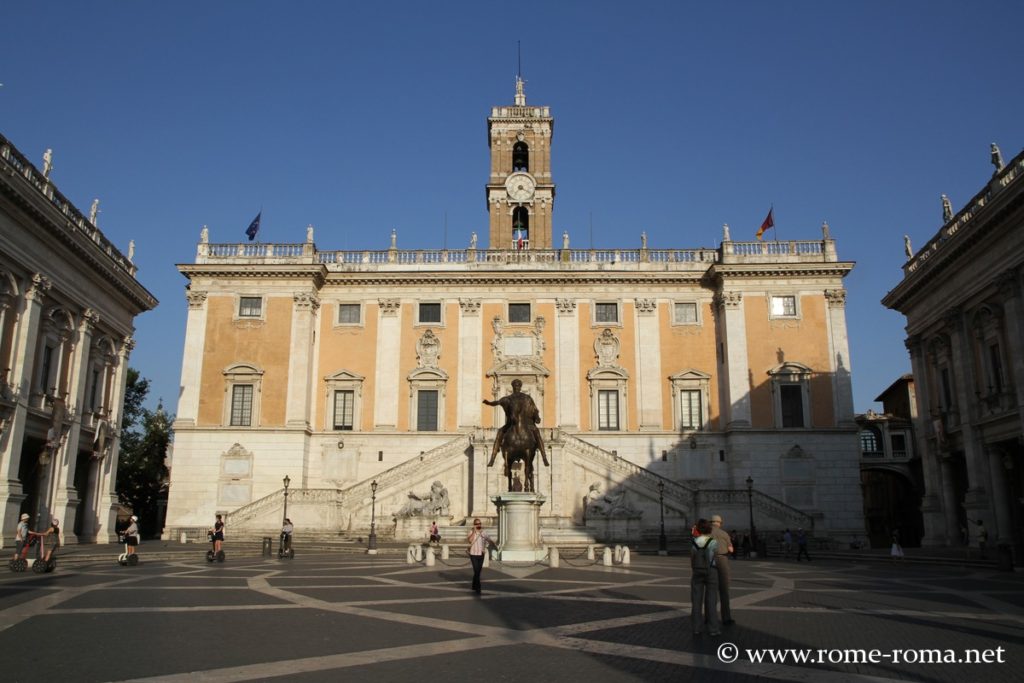 Photo de la Place du Capitole à Rome