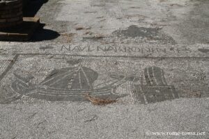 Narbona Ships, Piazza delle Corporazioni, Ostia Antica