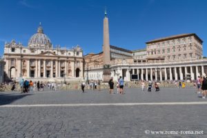 Photo de la Place Saint-Pierre à Rome