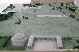 Maquette du Champ de Mars à l'époque d'Auguste, Musée de l'Ara Pacis à Rome