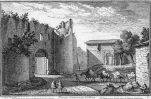 Porta Salaria, Giuseppe Vasi