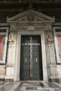 Portal of the Basilica of St. Paul outside the walls, Rome