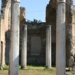 Portique, exèdre central, Piazza d'Oro, Villa d'Hadrien, Tivoli