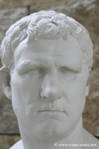 Buste d'Agrippa, musée de l'Ara Pacis à Rome