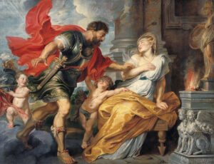 Mars et Rhéa Silvia, Pier Paul Rubens