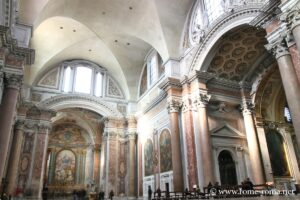 Interior of Saint Mary of the Angels, Rome