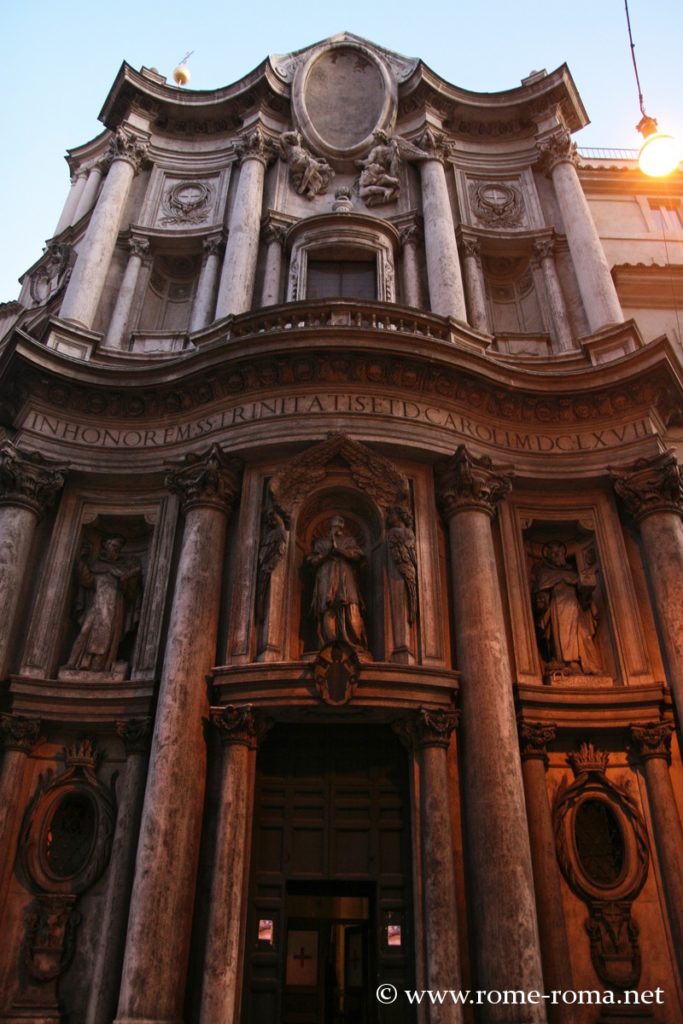 Église Saint-Charles aux Quatre Fontaines – Rome-Roma