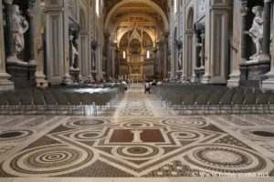 Interior of the Basilica of Saint John Lateran in Rome