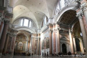 Transept de la basilique Sainte-Marie des Anges à Rome