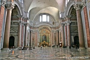 Interior of Saint Mary of the Angels, Hall of the Baths of Diocletian, Rome
