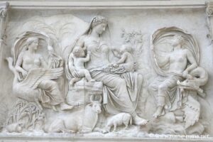 Tera Tellus, Ara Paci à Rome