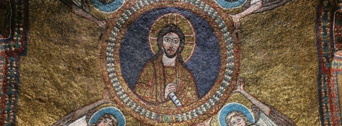 Mosaïques du plafond de la Chapelle Saint-Zénon, Sainte-Praxède, Rome