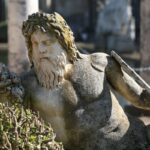 Canope, statue du Tibre, Villa d'Hadrien à Tivoli